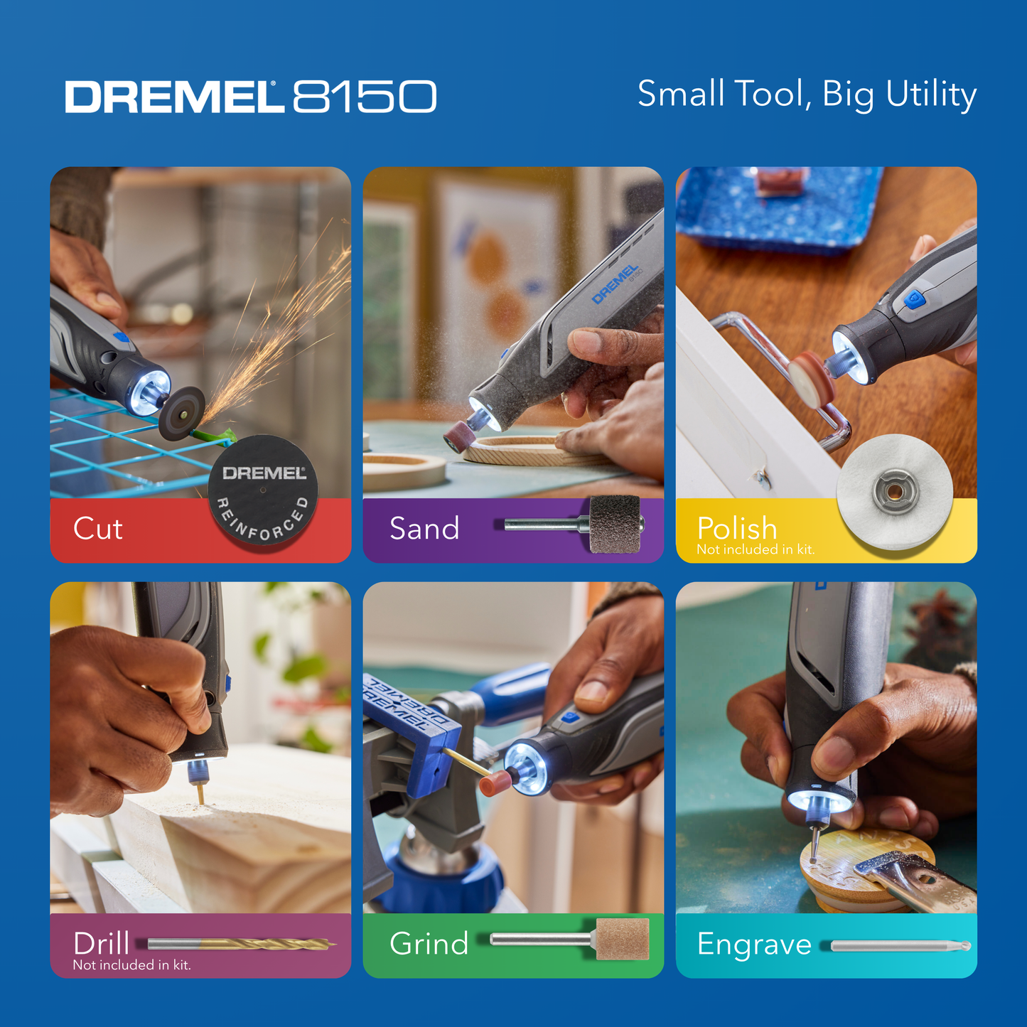 Dremel 8150-N/20 Brushless Cordless Tool