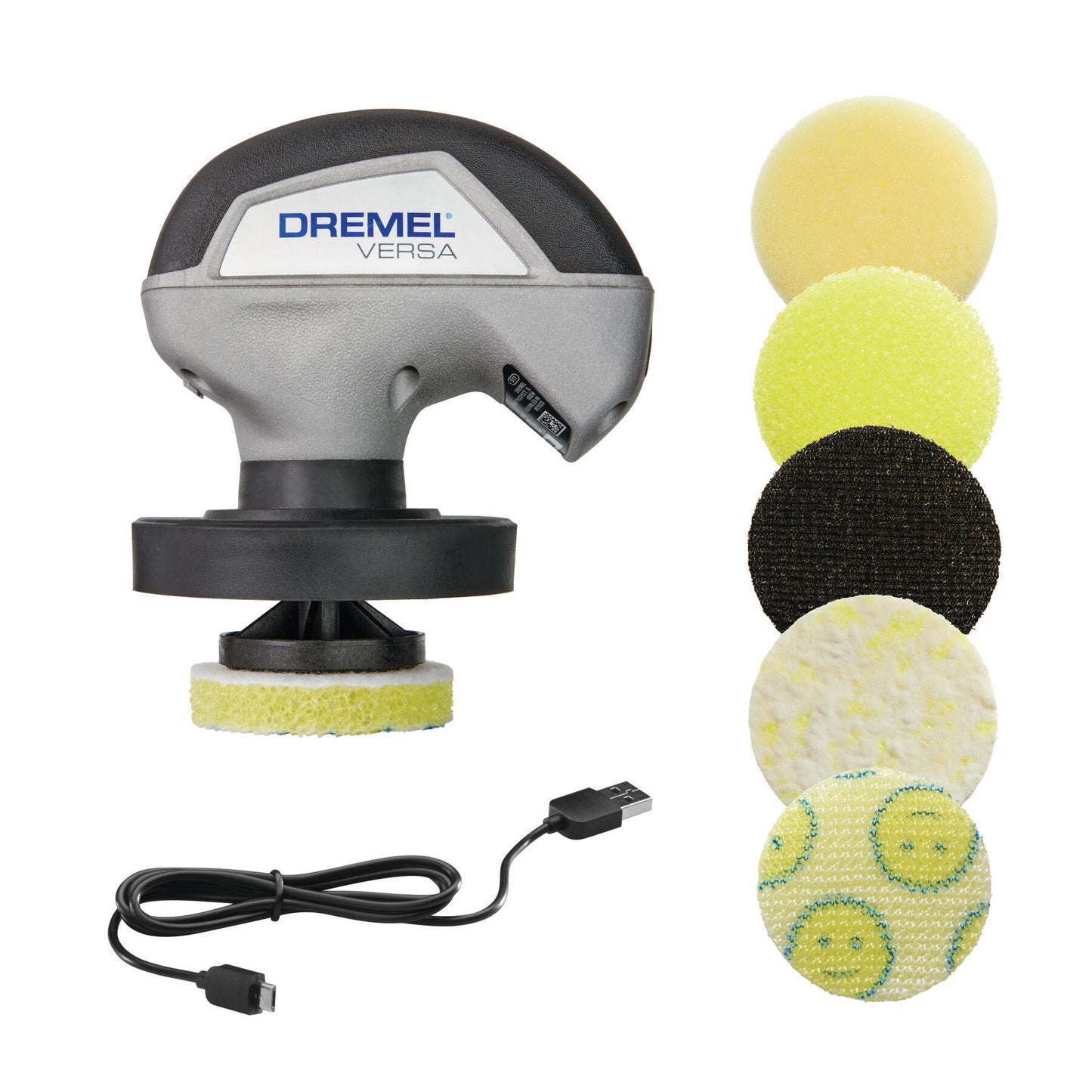 Dremel Versa PC10-07 Power Scrubber with Scrub Daddy Cleaning Pads